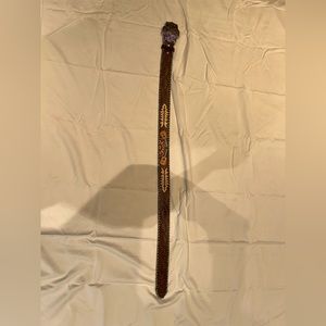 Fun designer belt - looks great with your boots and denim